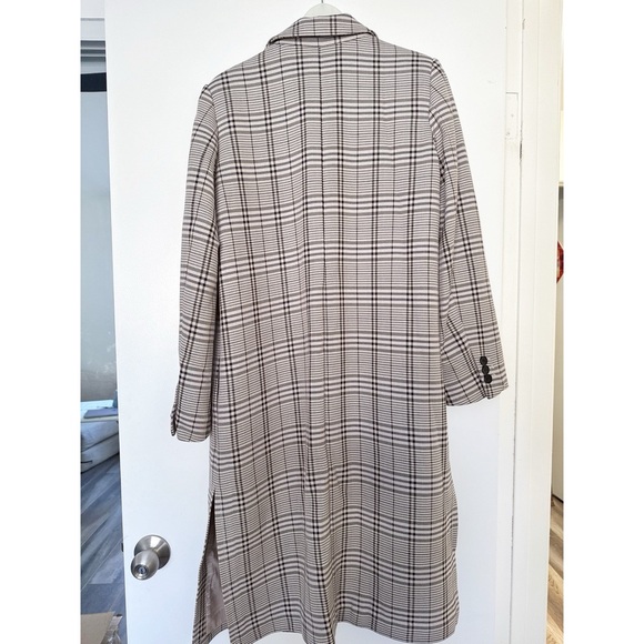 GUC Theory Plaid Long Coat Size M - Picture 3 of 12